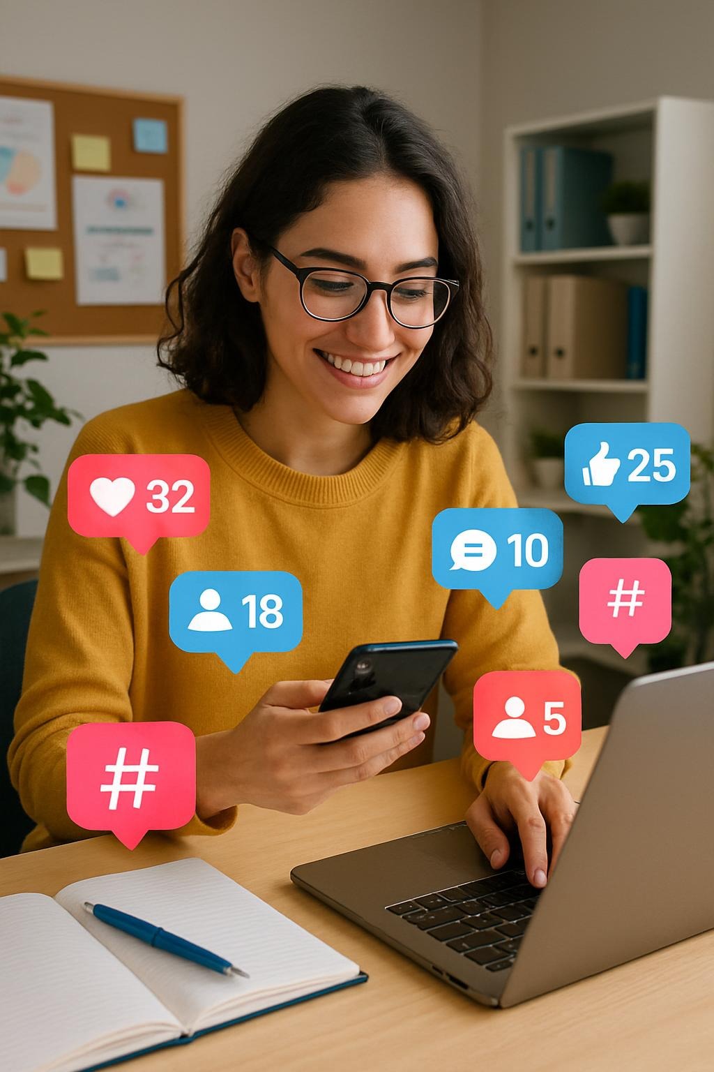 managing your social media accounts